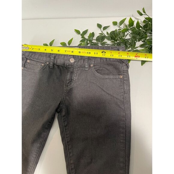 Free People Womens Gray Ombre Skinny Jeans Size 26 Cotton Blend - Picture 11 of 16